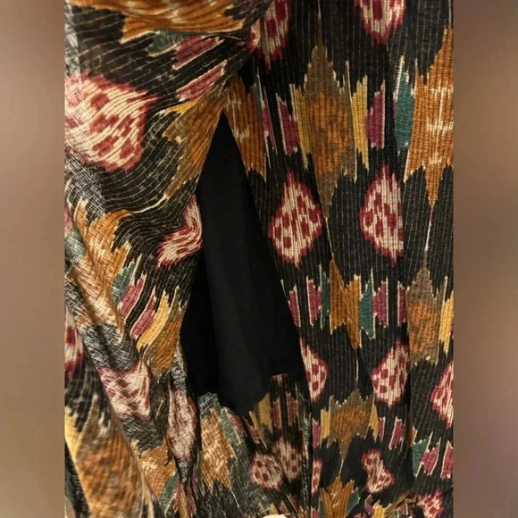 Free People All Wrapped Up Midi Dress with Crochet Features and V Neck Y2K - Picture 6 of 10